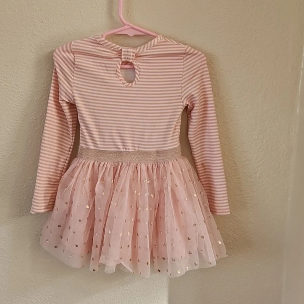 BTween Girls Tutu Dress with Plush Embroidered Bunny‎
